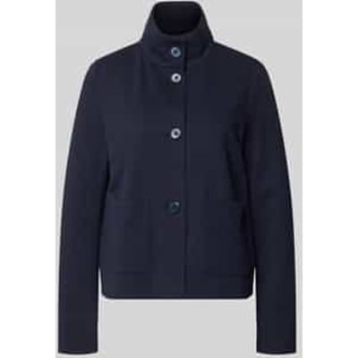 regular fit jack met opstaande kraag