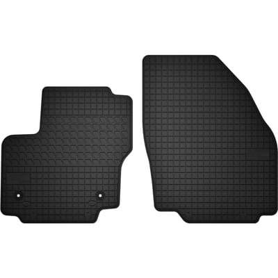 Wielganizator SolidTread Serie - Rubberen Autovloermatten - 2 stuks - Zwart - Ford Galaxy MK2