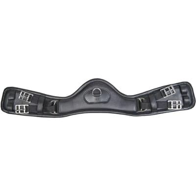 Elastische leren singel voor paard HKM Anatomic