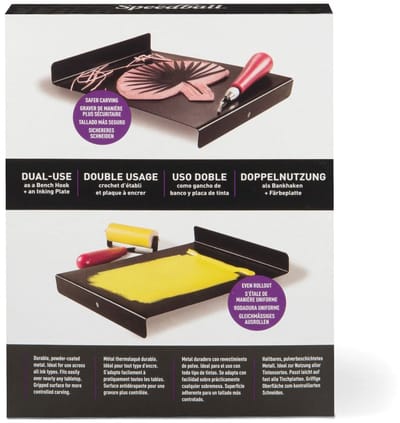 Bench hook inking plate-Speedball