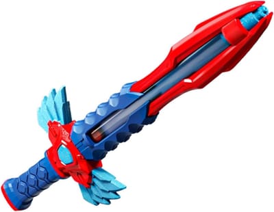 Water Speelgoed - Waterkanon Kinderen - Zomerse Pret - Vijf Nozzles - 43 cm - Blauw