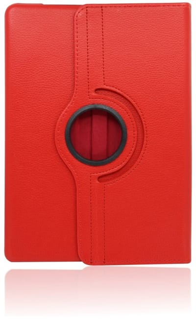 Hoesje geschikt voor Apple iPad 10.5 2019 inch 360° Draaibare Wallet case /flipcase stand/ hardcover achterzijde/ kleur Rood
