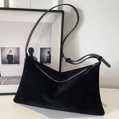 Dames High End en Veelzijdig Ins Stijl Niche Dames Matte Enkele Schouder Crossbody Tas gray