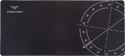 PREYON Falcon Speed - XL Gaming Muismat - 90x40cm - Zwart