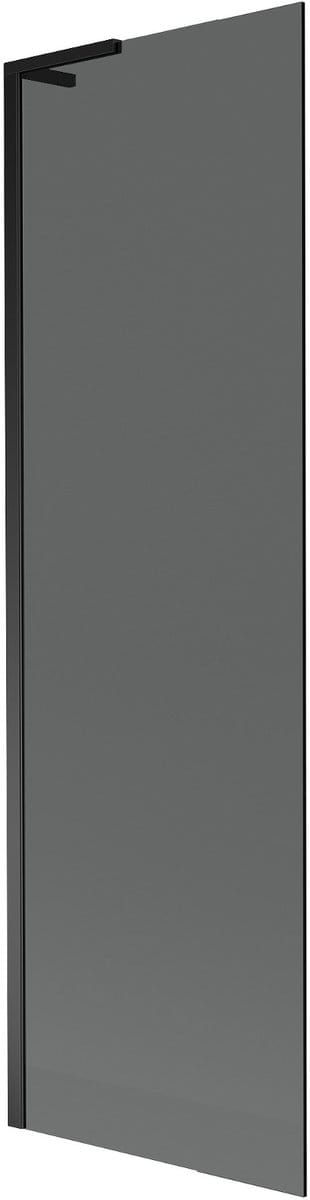 Mexen Next L badwand 1-delig 60 x 150 , grafiet, zwart - 895-060-000-03-40-70