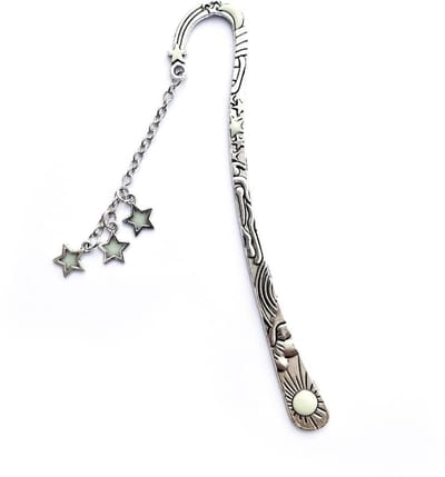 Dailygoody - Lichtgevende sterrenbladwijzer - Gepersonaliseerde bladwijzers - 3D design - Cadeau voor meisjes - Kleine voorwerpen voor kinderen - Perf..