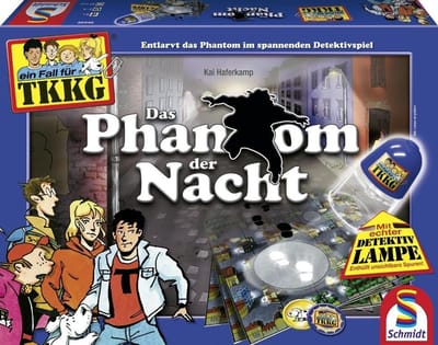 Spook van de Nacht - Raadselspel - Familie Spelletjes - UV Lamp Sporen - 37x27x6 cm