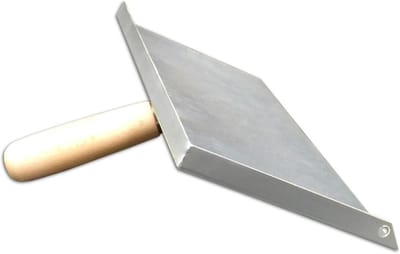 Voegplaat - Voeggereedschap Klinker - Voegen Maken - Met Aftrekrand - 150 x 305 mm - Metaal