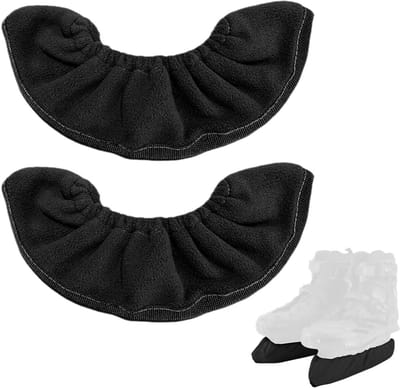 Schaatsbeschermers ijshockey - 1 paar - 40*12*4cm - winterbeschermers voor schaatsen - verdikte fleece schaatsmesbeschermers - kunstschaatsen en schaatsbeschermers - schaatsaccessoires - voor volwassenen en kinderen