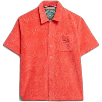 Superdry - Country Club Towelling shirt - Dames - Shirts
