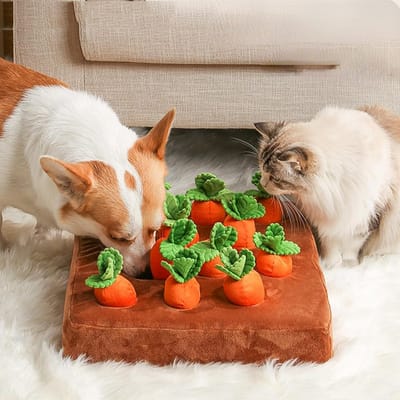 Pluche Speelgoedset Voor Katten En Honden Met Geluidjes En Trekwortel 12 Stuks Plakkerige Onderzijde Kattenkruidvulling Kristalfluweel Zachte Knaagdieren Cadeau Voor Huisdieren Interactief Spel