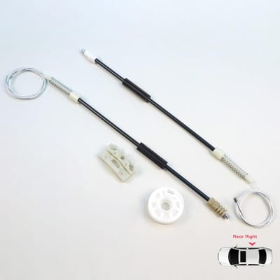 BWR969 Raammechanisme Reparatiekit Achter Rechts voor Mercedes S-Klasse W140 1992-1999 4-Deurs Sedan 1407301246