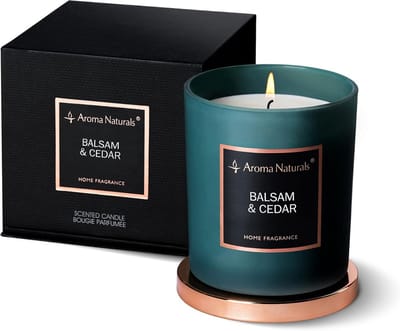 Luxe Geurkaarsen van Sojawas, Natuurlijk en Lang Brandend (215g)