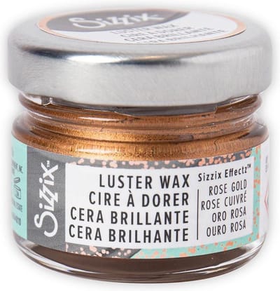 Sizzix Glans wax - Metallic effect - 20ml - Rose Gold