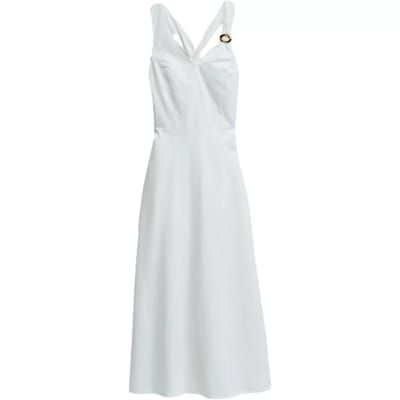 Linnen damesjurk Salsa Jeans Midi