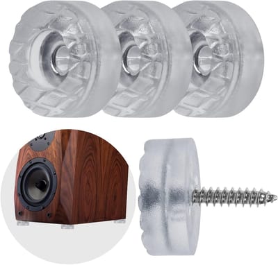 Rubber buffers voor meubels - 56 stuks schroefbare voetjes voor bescherming van kleine meubels en audio apparatuur