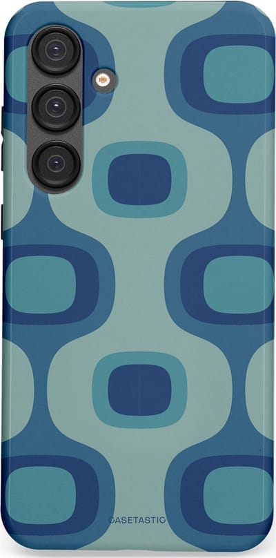 Casetastic Hoesje Geschikt voor Samsung S25 Plus - Stijlvolle Beschermende Duo-layer Case - Vintage Flow