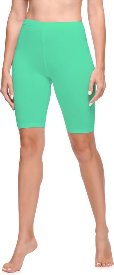 Ladeheid Dames Leggings - Shorts - Korte - Katoen - Sportbroek - LA-LA40-131-LE - Munt - S