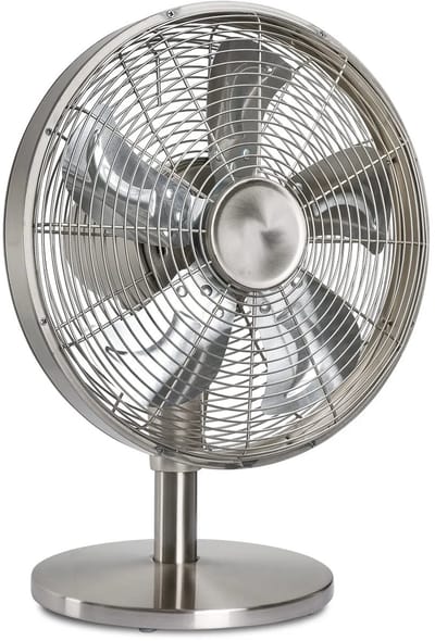 Casafan Airos Eco Classic TV tafelventilator 35 cm - Extra stil door DC-motor - Oscillatie - Timer
