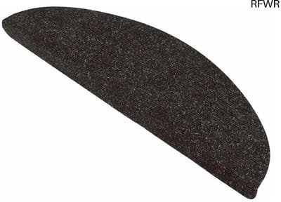 RFWR® Zelfklevende Trapmatten - 15 Stuks Zwart 56x17 cm - Antislip en Beschermend voor Trappen