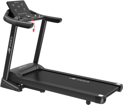 AJ-Sports Loopband met helling - 1 tot 18 km/u - Loopband Inklapbaar - 15% Elektronische Helling Functie - Hardloopband - Walking pad - Wandelband - Treadmill - Extra Krachtige 3.5 PK Motor - Inklapbaar - Fitness - Sport