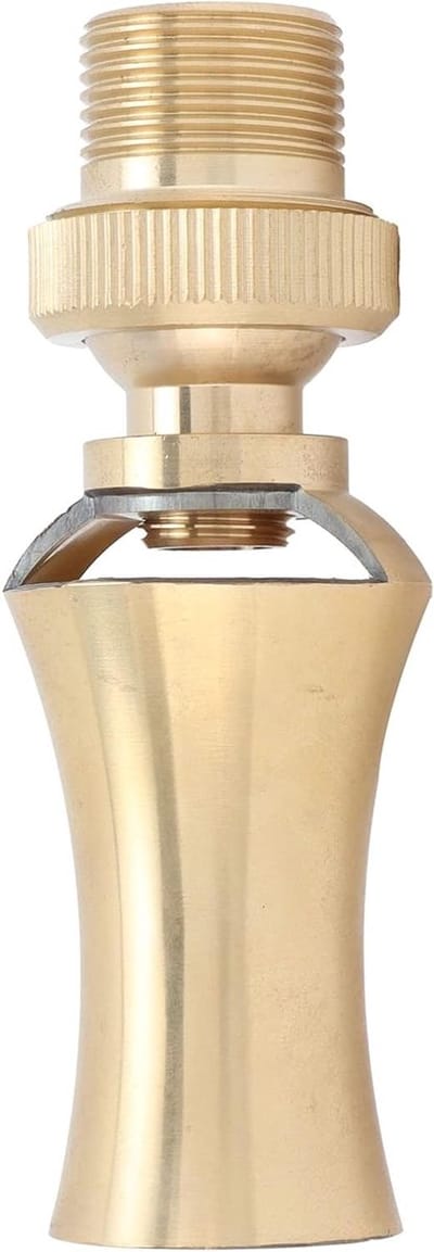Verstelbare Jet Spray Kop voor Vijverfontein, Ideaal voor Waterpartijen en Tuindecoratie met G1/2 en G3/4 Draad