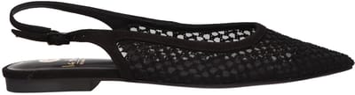 La Strada Slingback Zwart Mesh - Damesschoenen - Maat - 38
