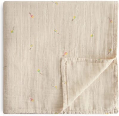 Mushie Hydrofiele Doek XL Swaddle Kite Vliegers