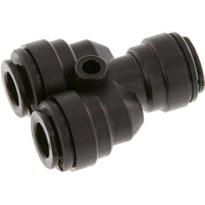 8mm Y-koppeling POM Insteekfitting FDA NBR [2 Stuks]