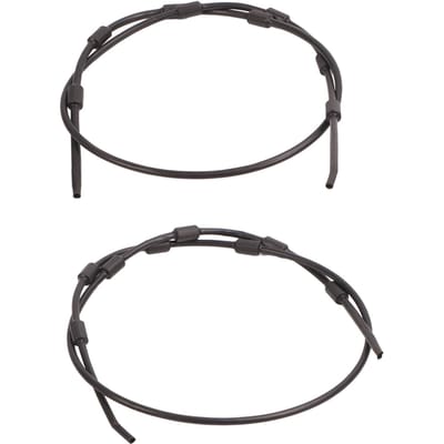 2 STUKS Vervangende Boomstandaardkabels 65 Inch Roestvrij Staal Plastic Klimboomstandaardkabels voor black