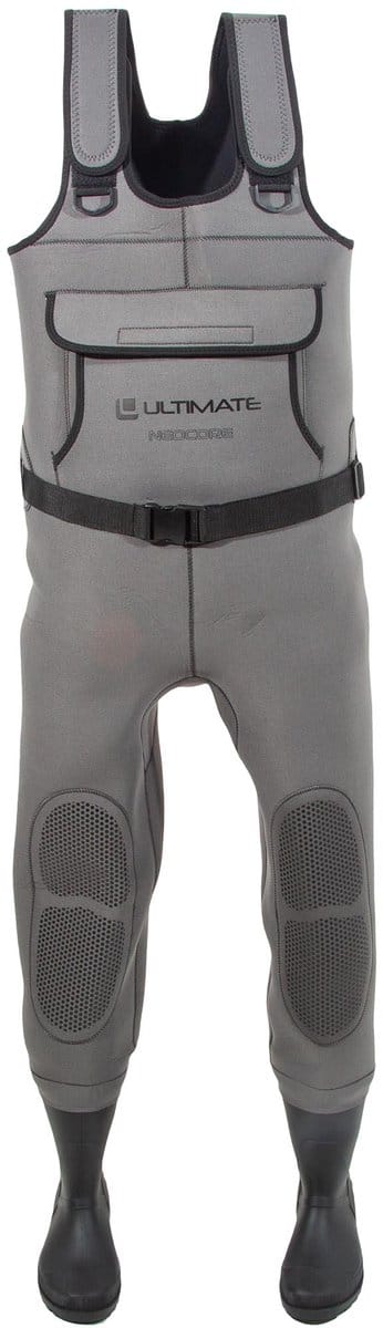 Ultimate Neocore Waadpak - Maat 41 - 5mm Neopreen - PVC Laarzen - Inclusief Riem & Tas