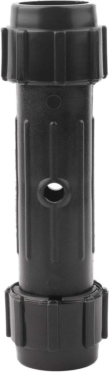 Peddel Connector - Kajak Onderdeel - Watersport Uitbreiding - Verstevigd Kunststof - 3.1cm Binnendiameter - Zwart