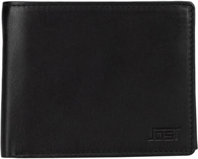JOST Leren portemonnee Odense Wallet Black zwart