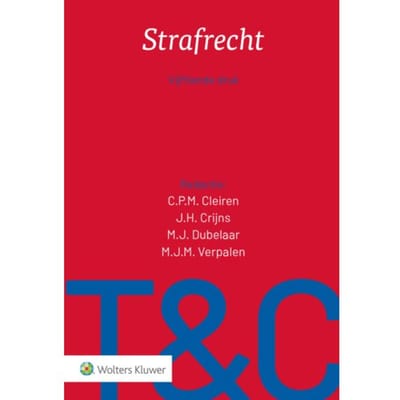 Strafrecht - Tekst & Commentaar