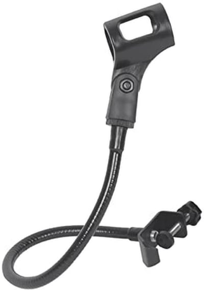 Verstelbare Microfoon Boom Arm Stand met Klem - 360 Graden Flexibele Gooseneck