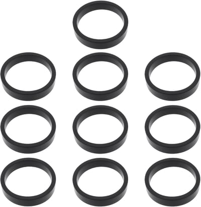 Dailygoods- Tractiebanden 10 Stuks - Vervanging 648003/544003 - H0 Schaal - Geschikt voor Fleischmann - Duurzaam Rubber - 10.6mm Diameter - Modeltreinbanden