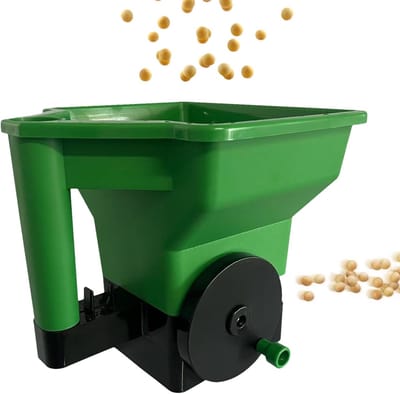 Handstrooier Gazon - Meststrooier Zaadstrooier - Gelijkmatig Verdelen - Anti-verstopping Trechter - 29.5 x 25.3 x 23.5 cm - Meerkleurig