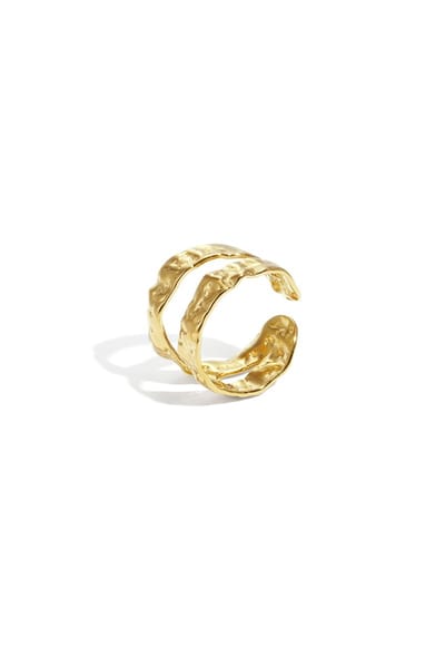 Gestructureerde dubbele ring