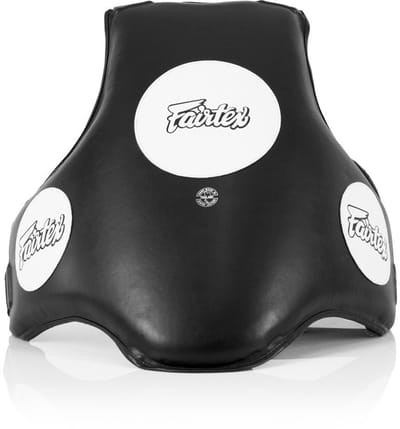 Fairtex TV1 Serie - Trainersriem - Zwart - Synthetisch Leer - Verstelbare Schouderbanden