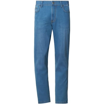 Jan Vanderstorm herren Jeans Met Lage Taille - 30 - blauw - Plus Size