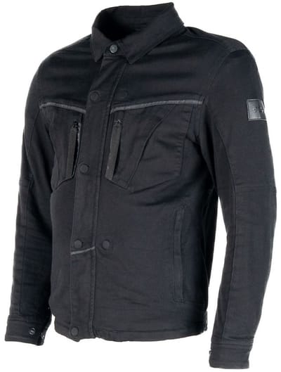MOTOBLOUZ Motorjas BRUCE Mannen| Zomer|Zwart XXL CE-gekeurd