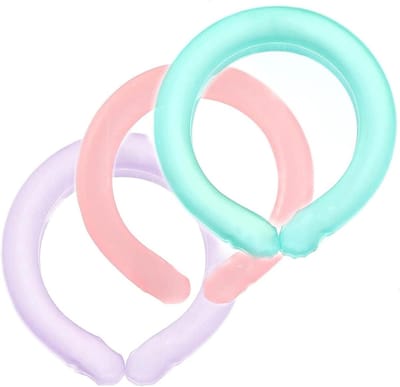 Nekkoelbuis - Nekkoeler Nekband - Warmte Ontlasten - Zelfkoelend - 3 stuks - Roze Blauw Paars