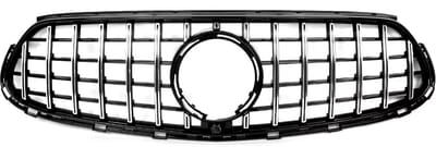 Voorbumper - Voor Mercedes-Benz GLC-Klasse X254 GLC43/GLC300 2023+ - Auto accessoires - Facelift grille - Race grille - Zwart