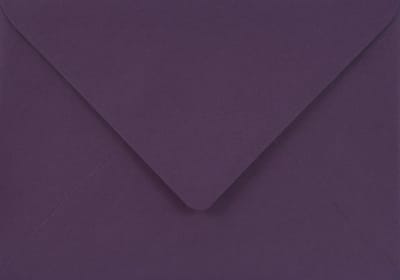 Gladde paarse enveloppen A6 - 125 x 175 mm - 25 stuks - NK natgelijmde - 120 gram - Aster Color - Netuno