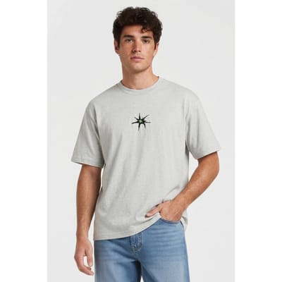 Vans Skate Splatter Ss Tee Ash Heather Maat: L | Basic T-Shirts Outlet | Heren | Grijs