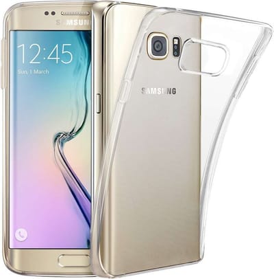 ebestStar - Hoes geschikt voor Samsung S6 edge Galaxy SM-G925F G925, Back Cover, Beschermhoes anti-luchtbellen hoesje, Transparant