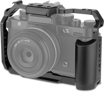 Camera Cage voor Nikon Z f met Handgreep - Beschermingsframe Rig met Arca Basis voor Vlog Video-opnames en Stabilizer Compatibiliteit