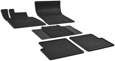Walser DirtGuard rubberen voetmatten geschikt voor Mercedes-Benz G-Klasse (W463) 09/1989-2018 - langer Radstand