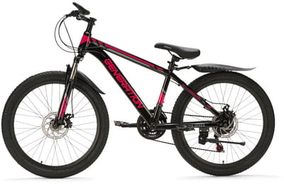 Generation Baturo mountainbike 24 inch - Roze - Spatborden