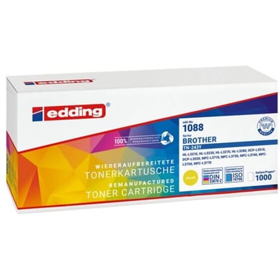 Edding Toner vervangt Brother TN-243 Compatibel Geel 1000 bladzijden EDD-1088 18-1088